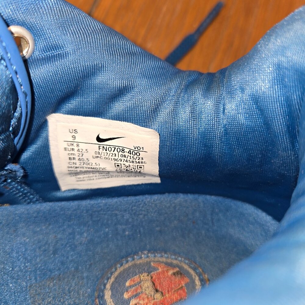 **EVEN** LOWER PRICE** NIKE LaBron James XX21 Abalone Men's Size 9 Shoes - Picture 6 of 7